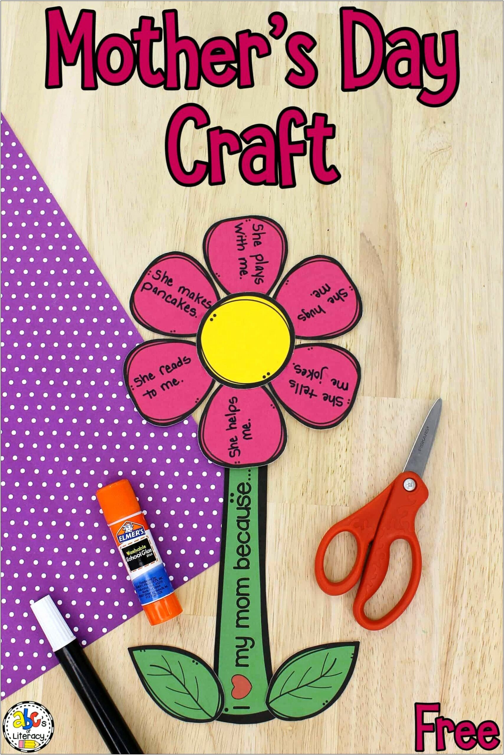 Free Mother's Day Craft Templates