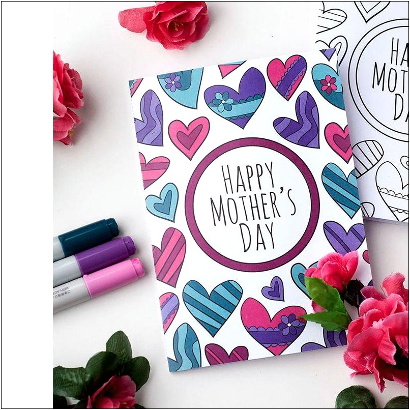 Free Mothers Day Greeting Card Templates