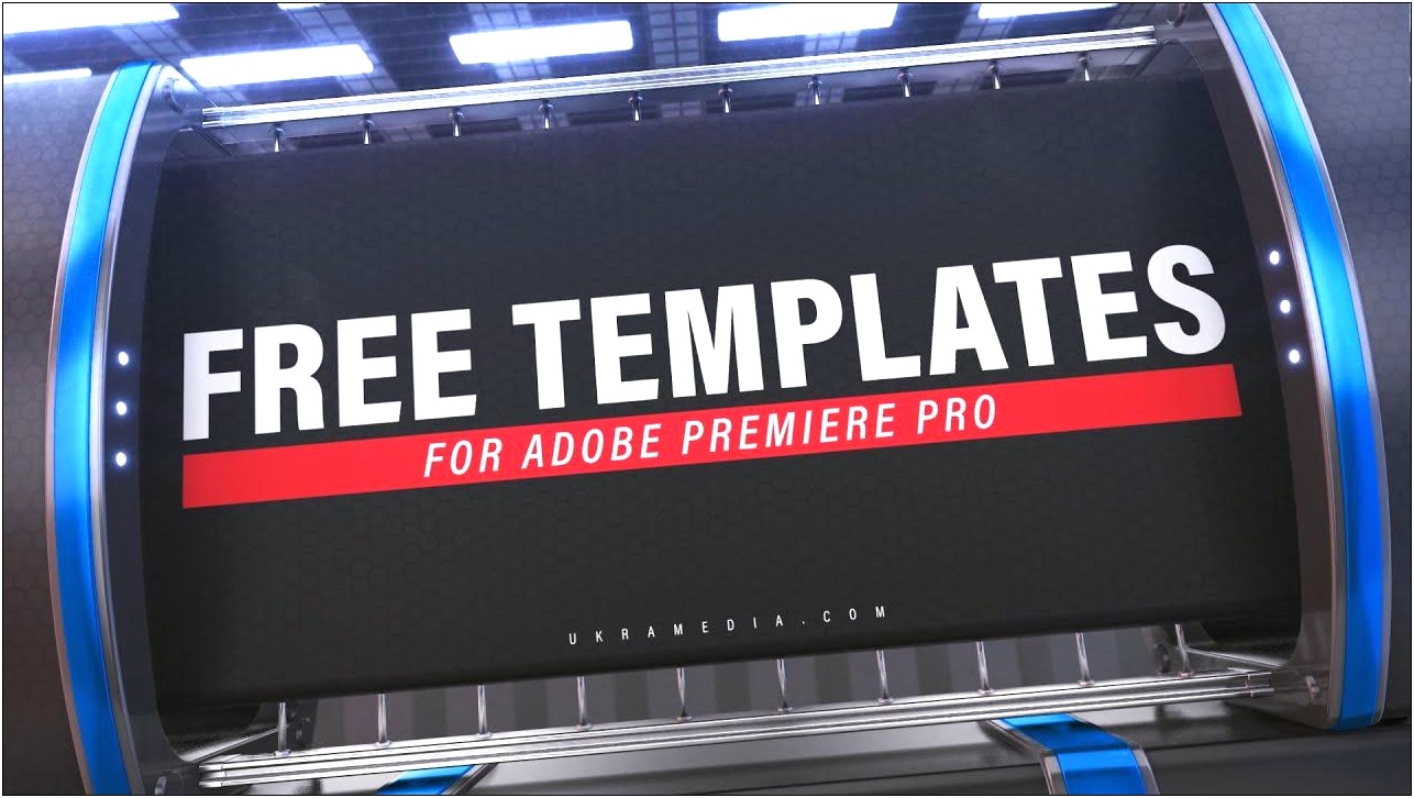 Free Motion Graphic Template Premiere Pro
