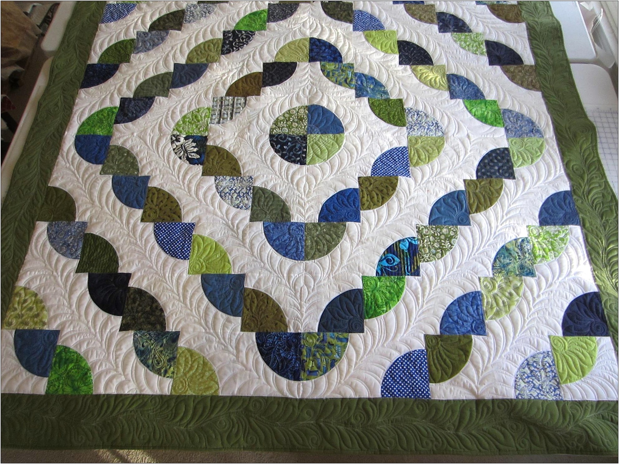Free Motion Quilting Templates With Path