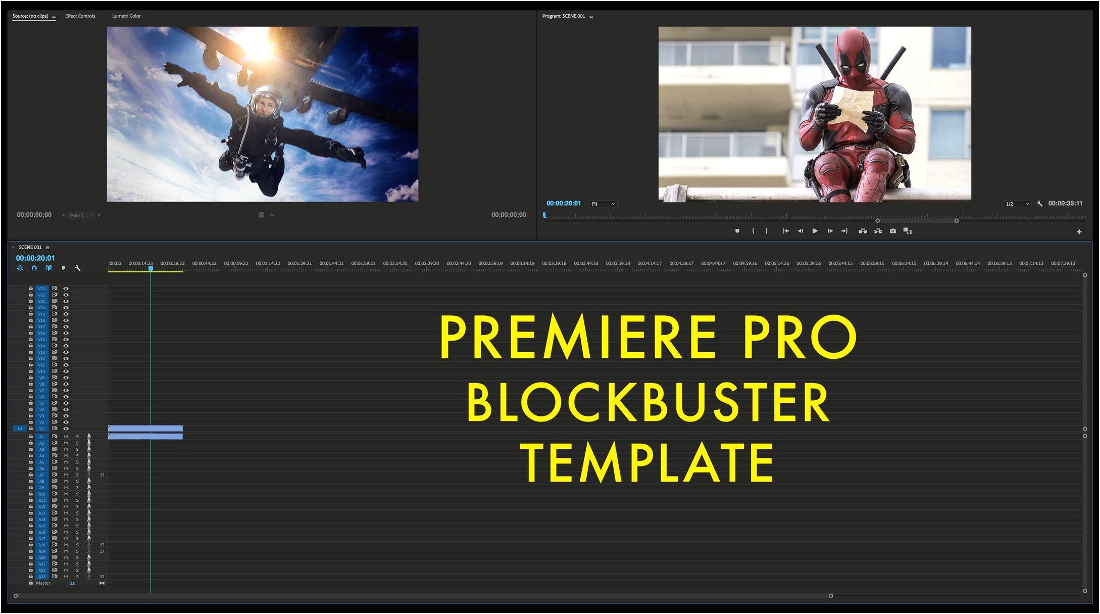 Free Movie Templates For Premiere Pro