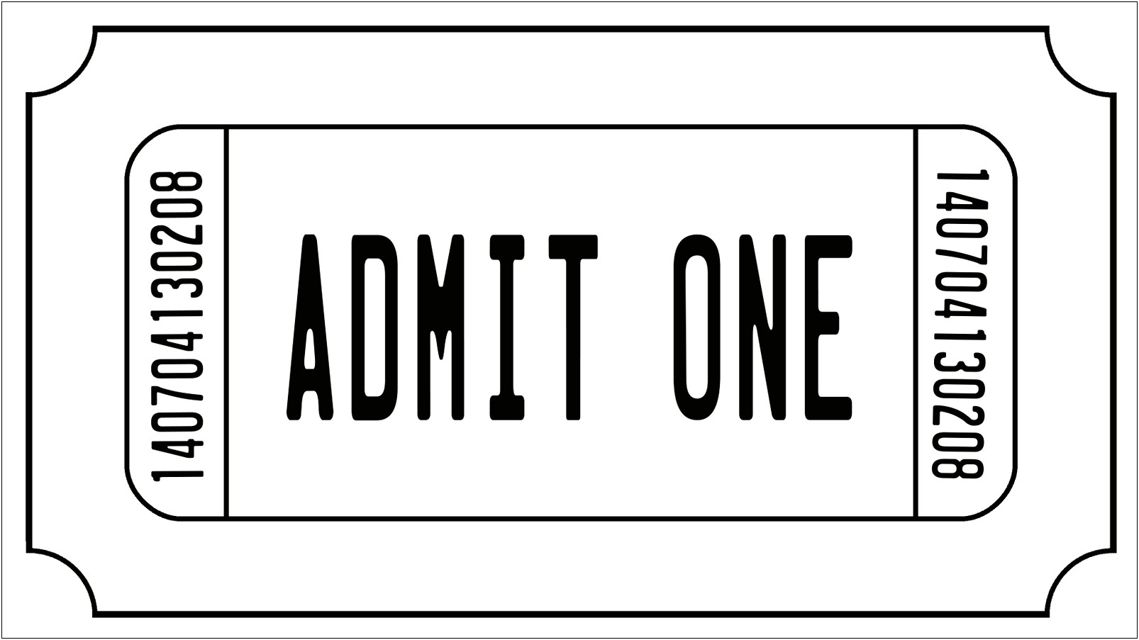 Free Movie Ticket Templates For Word
