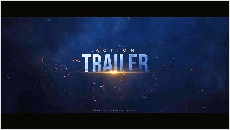 Free Movie Trailer Templates After Effects