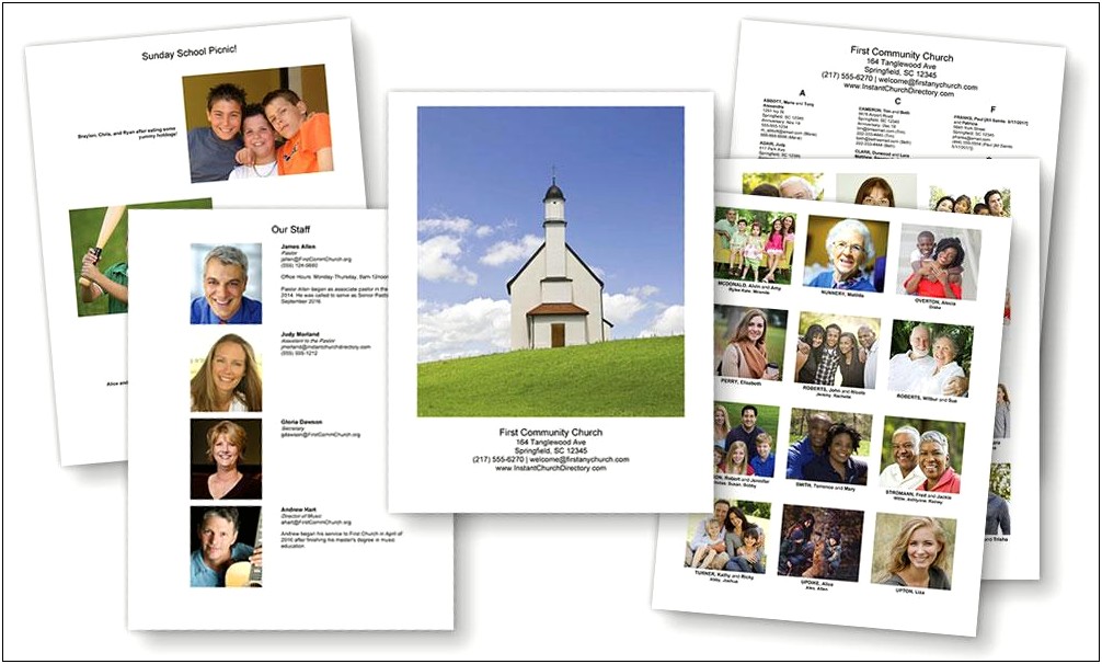 Free Ms Access Church Directory Template
