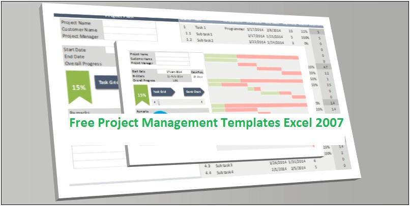 Free Ms Excel Project Timeline Template