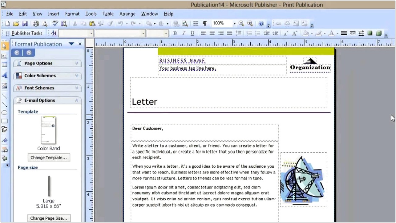Free Ms Word 2007 Newsletter Templates