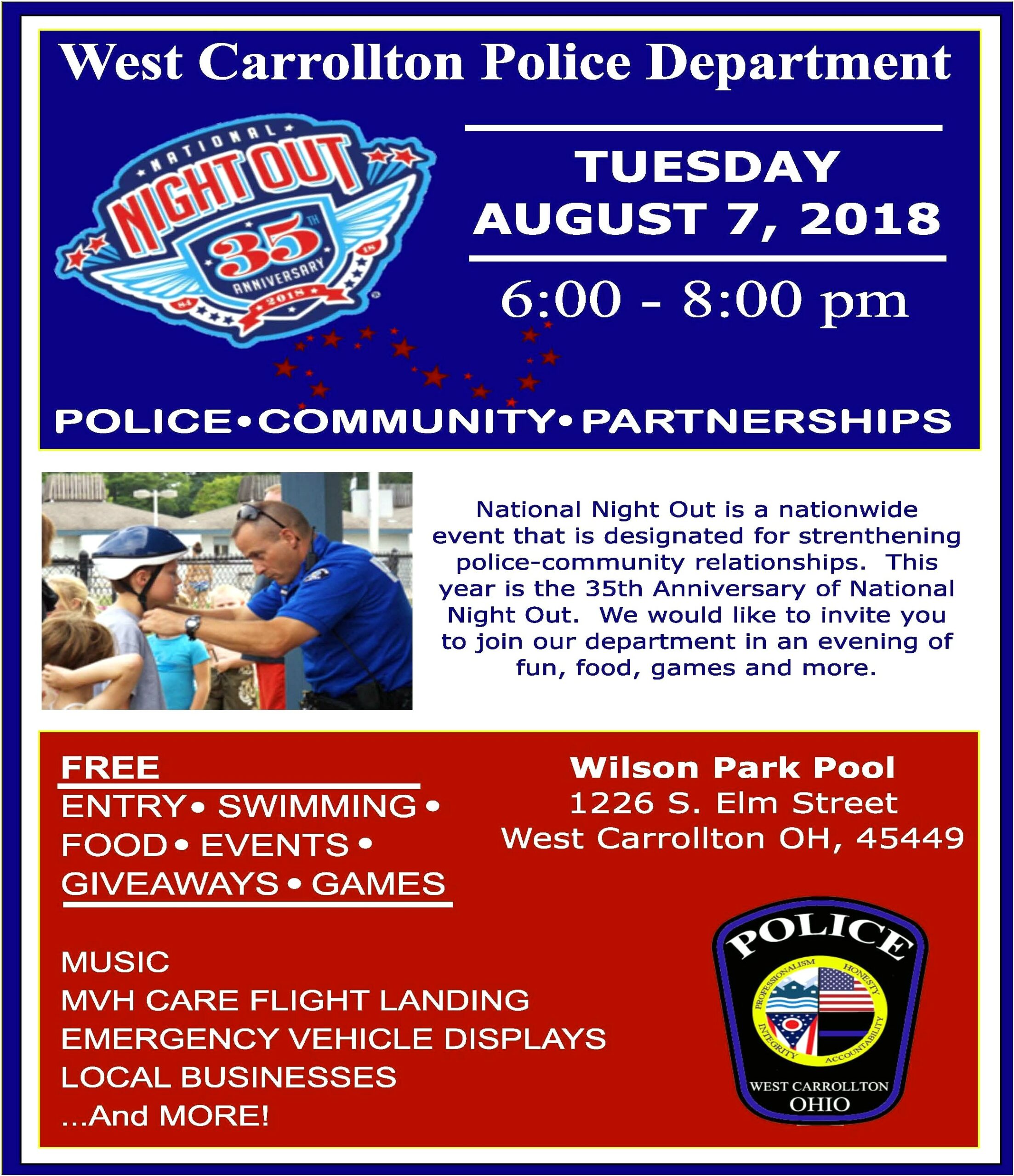 Free National Night Out Flyer Template