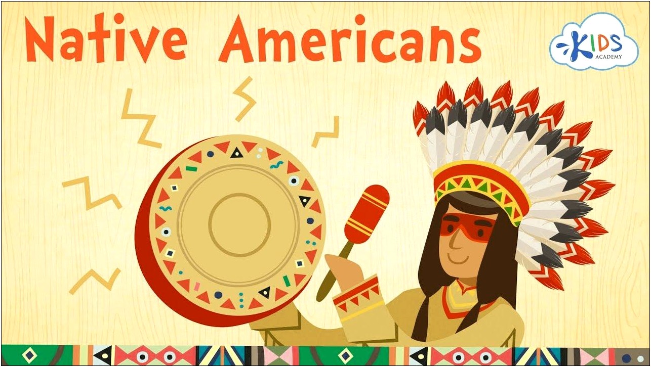 Free Native American And Colonist Powerpoint Template