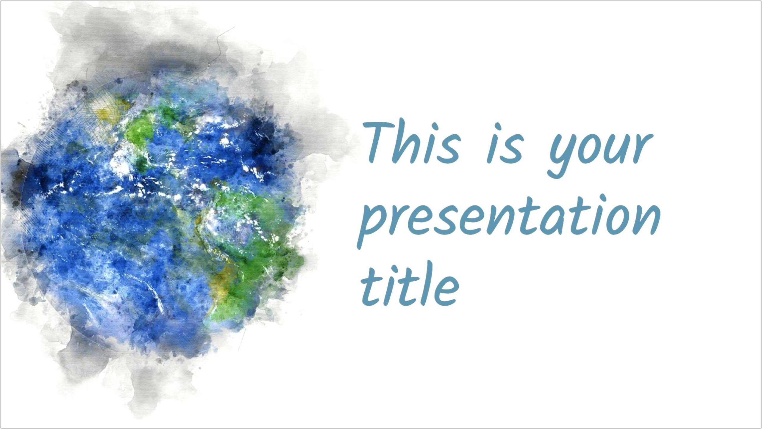 Free Nature Island Templates For Powerpoint