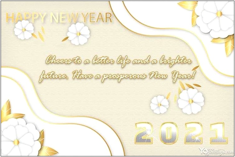 Free New Year Greeting Card Templates