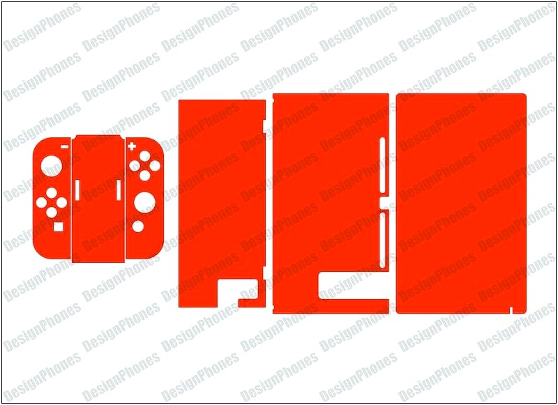 Free Nintendo Switch Cricut Dfx Template