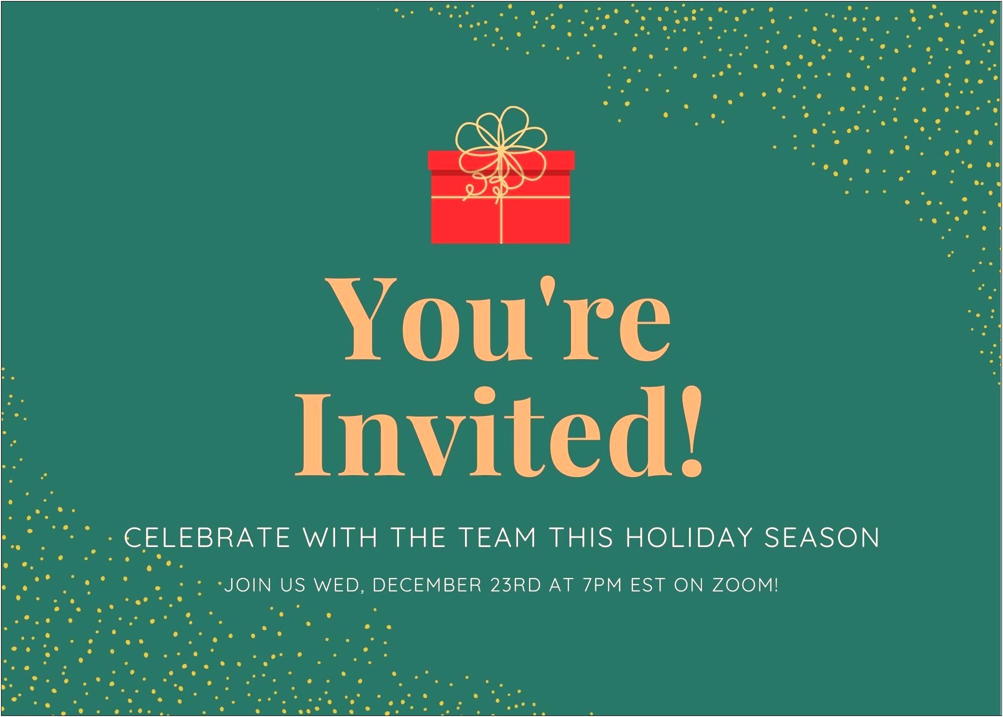 Free Office Holiday Party Flyer Templates