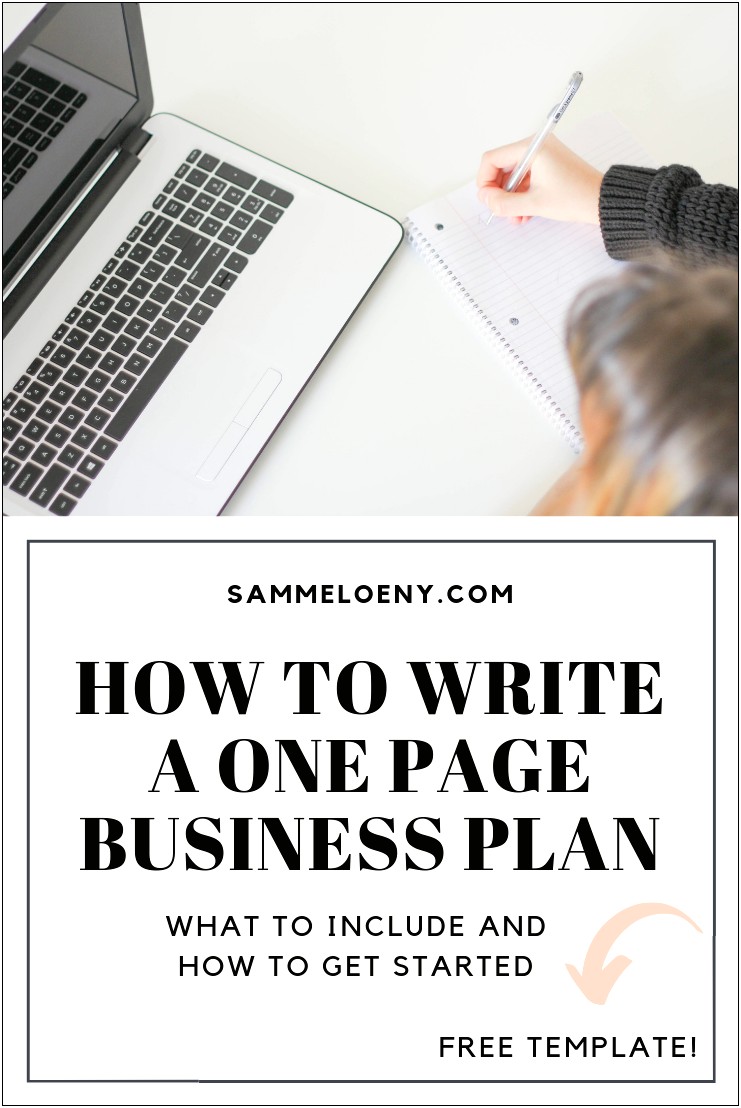 Free One Page Action Plan Template
