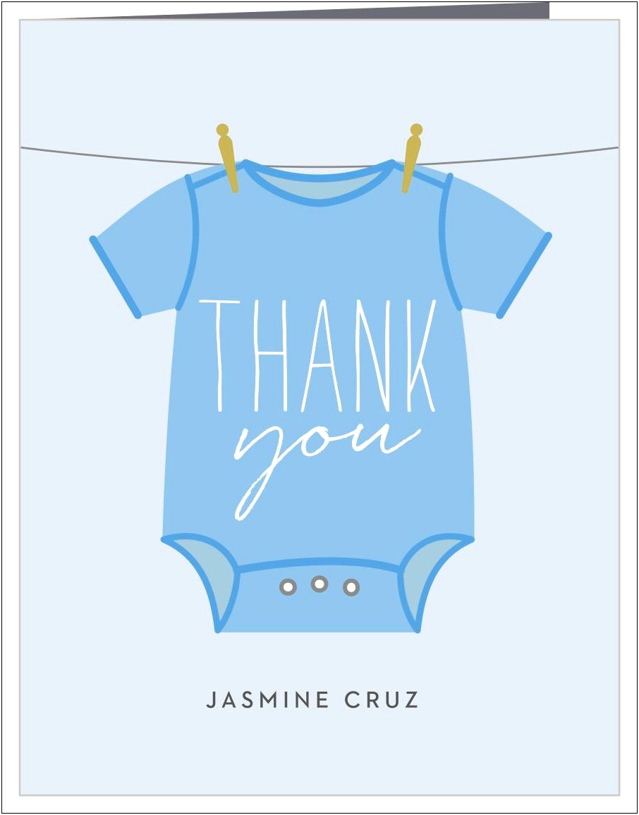 Free Onesie Card Templates For Baby Boys
