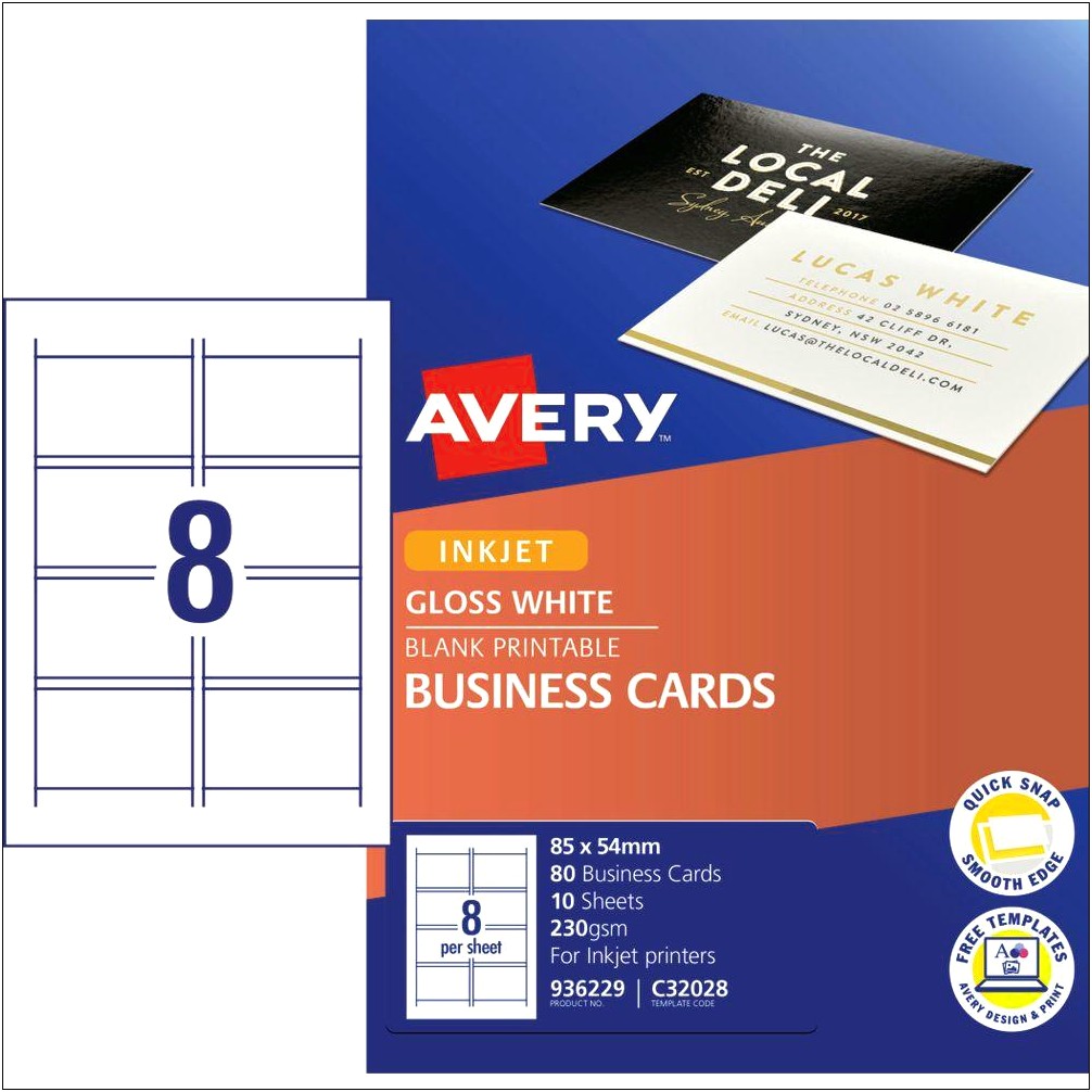 Free Online Avery Business Card Templates