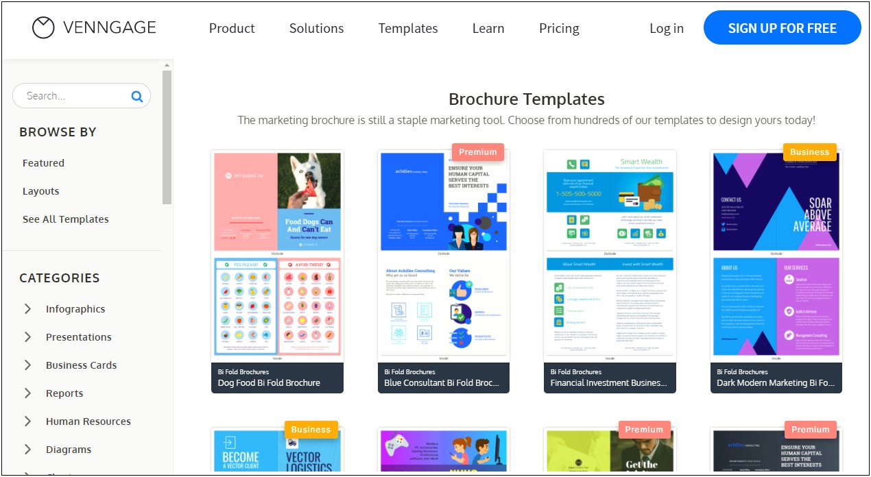 Free Online Brochure Templates For Students