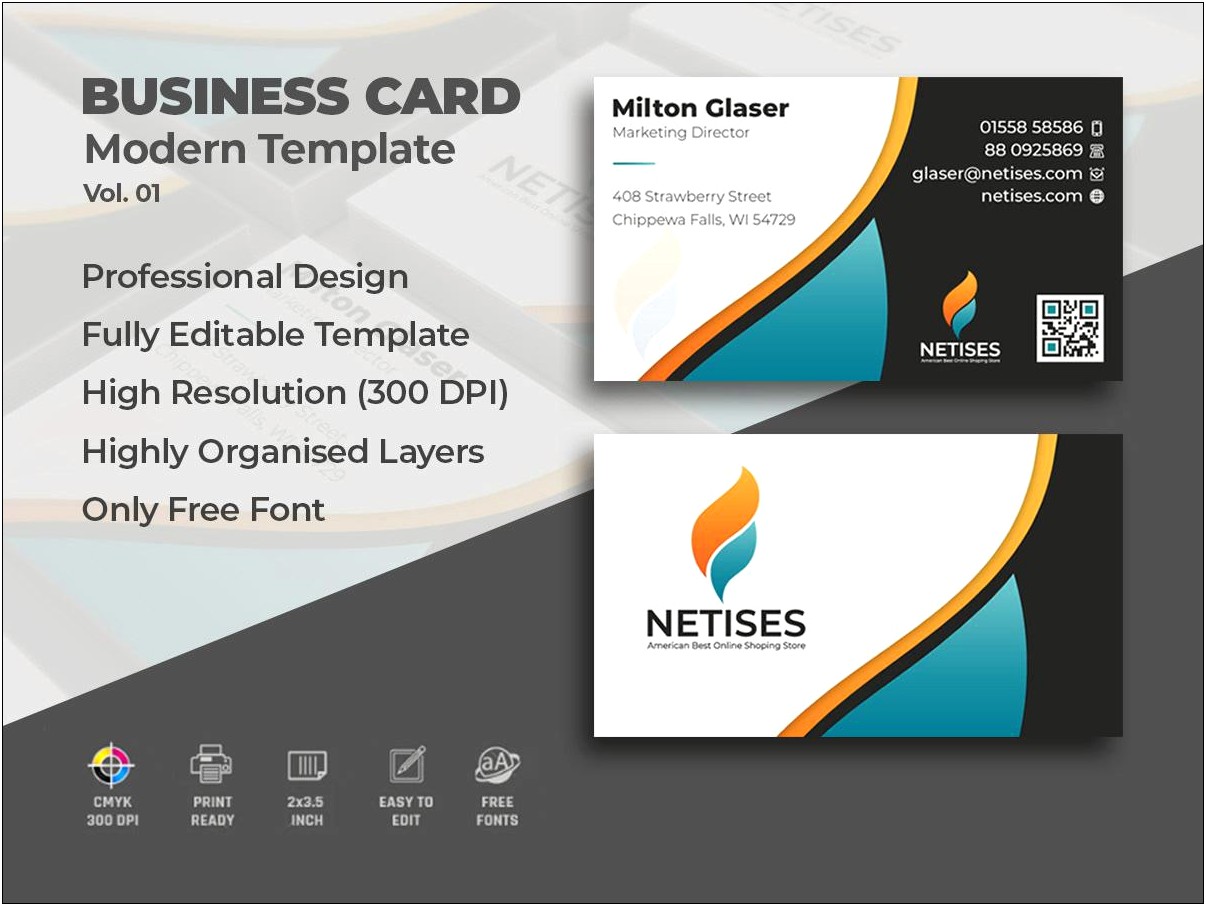 Free Online Business Card Template Download