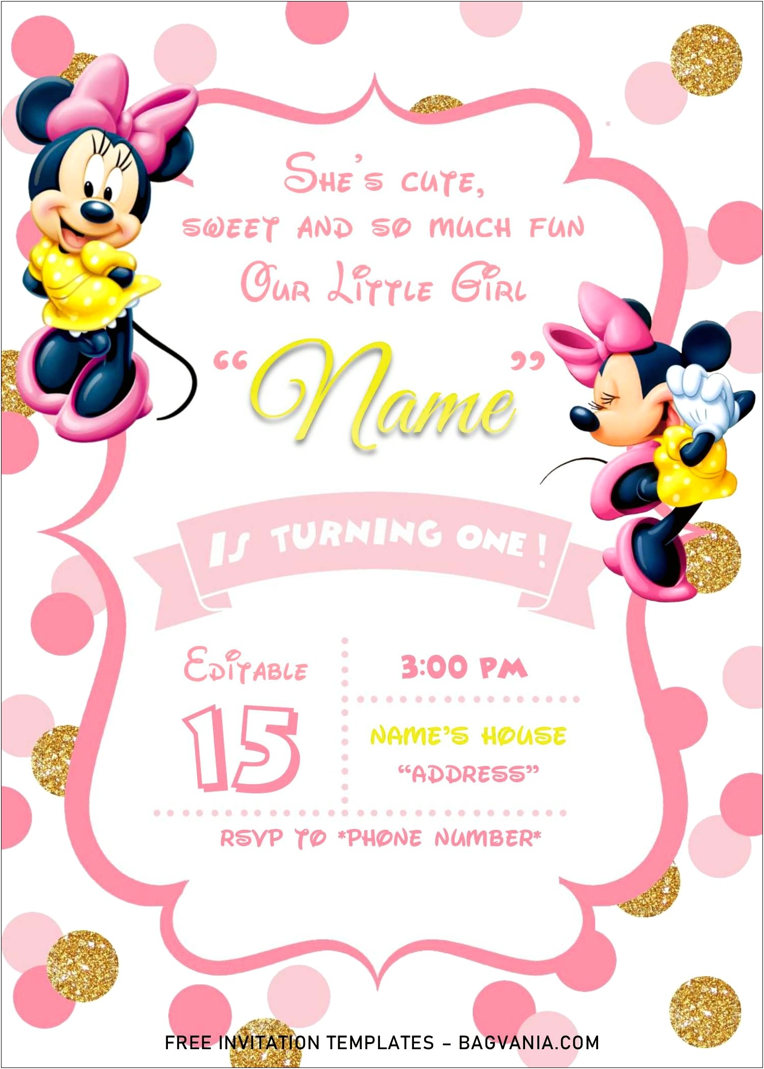 Free Online Invitation Templates For 3rd Birthday