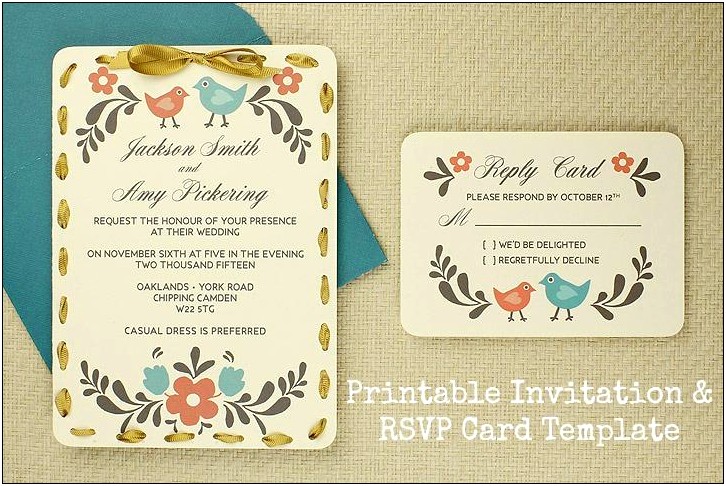 Free Online Invitation Templates With Rsvp