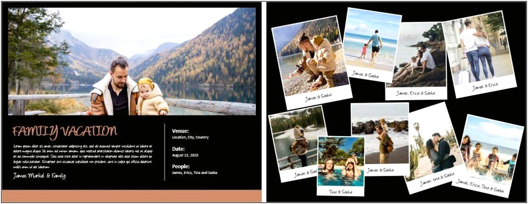 Free Online Memory Book Template No Download