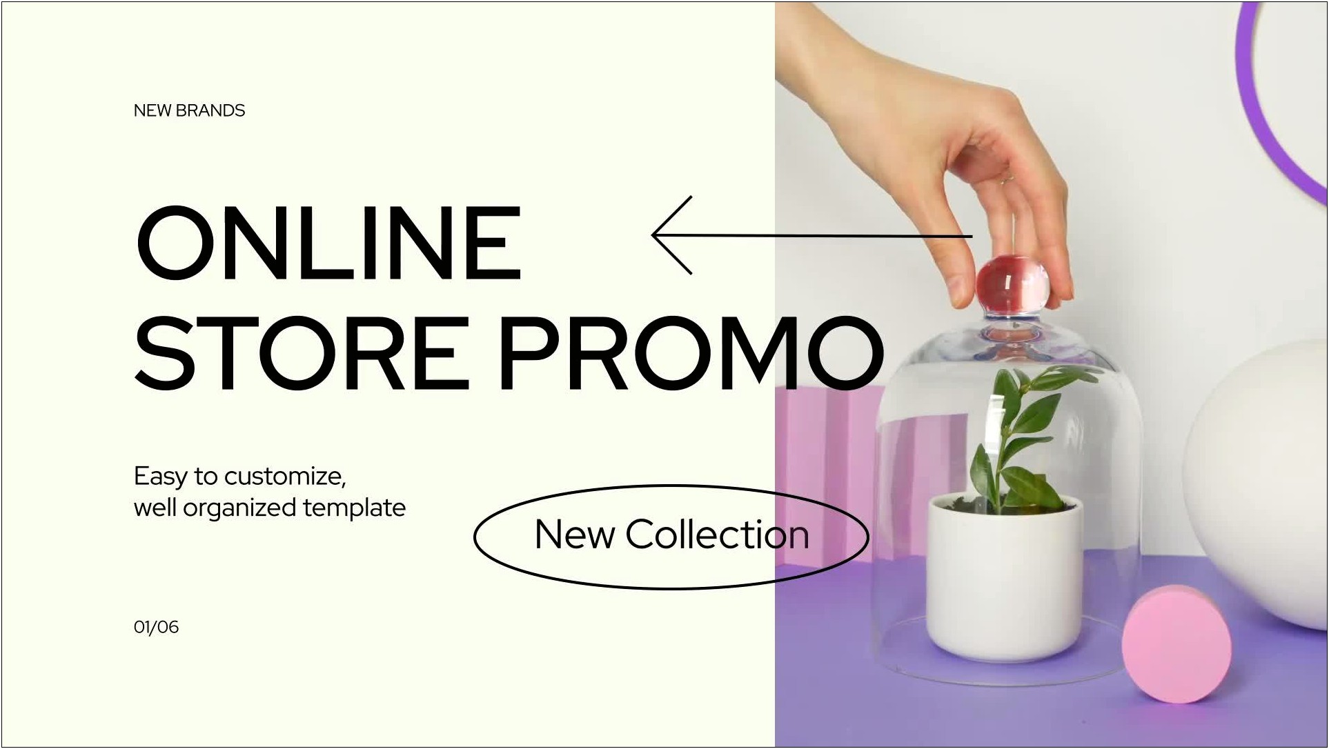 Free Online Store Promo After Effects Template