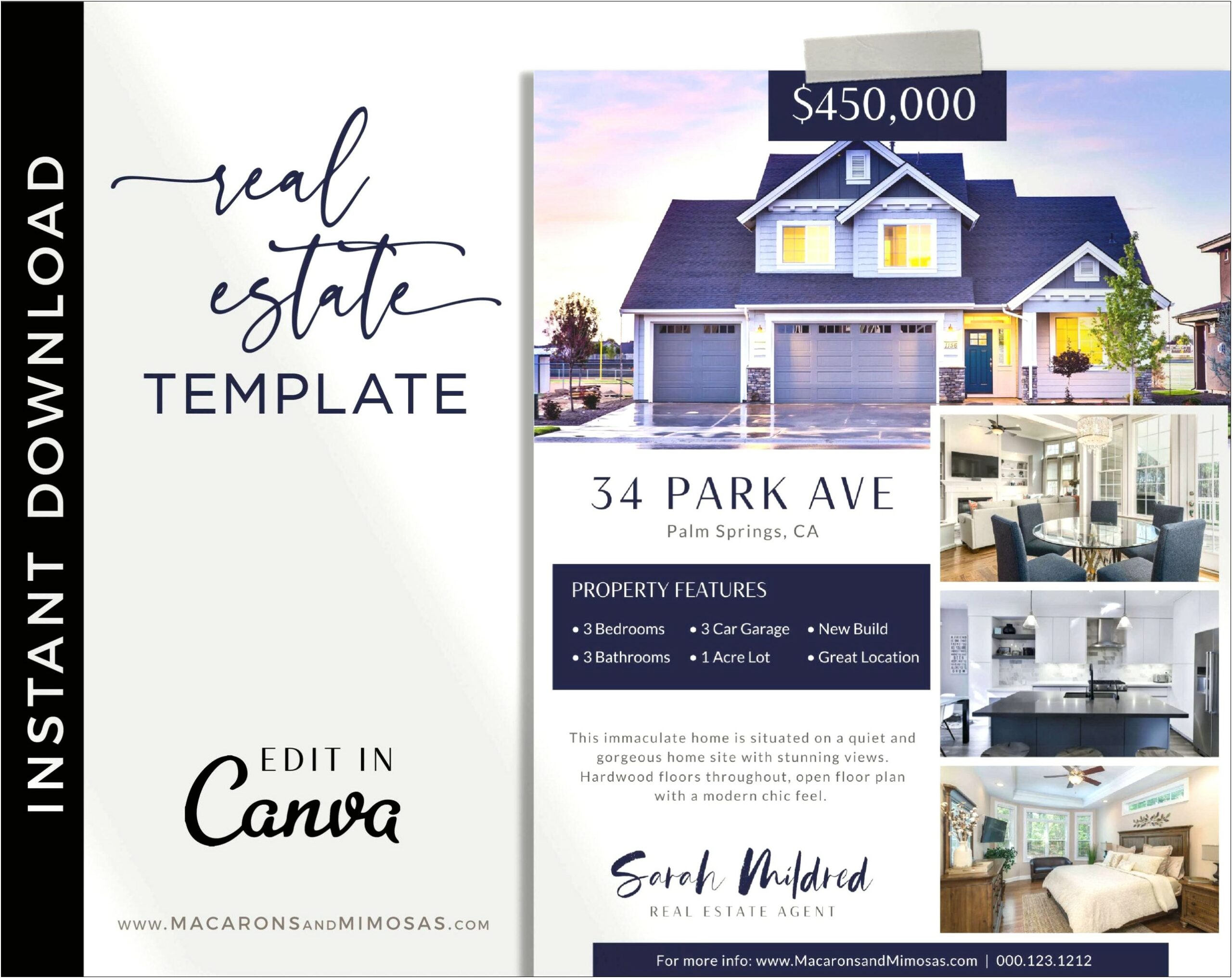 Free Open House Templates For Real Estate