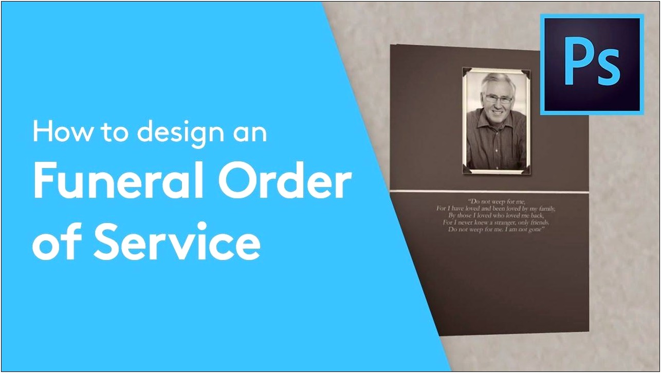 Free Order Of Service Cremation Template Uk