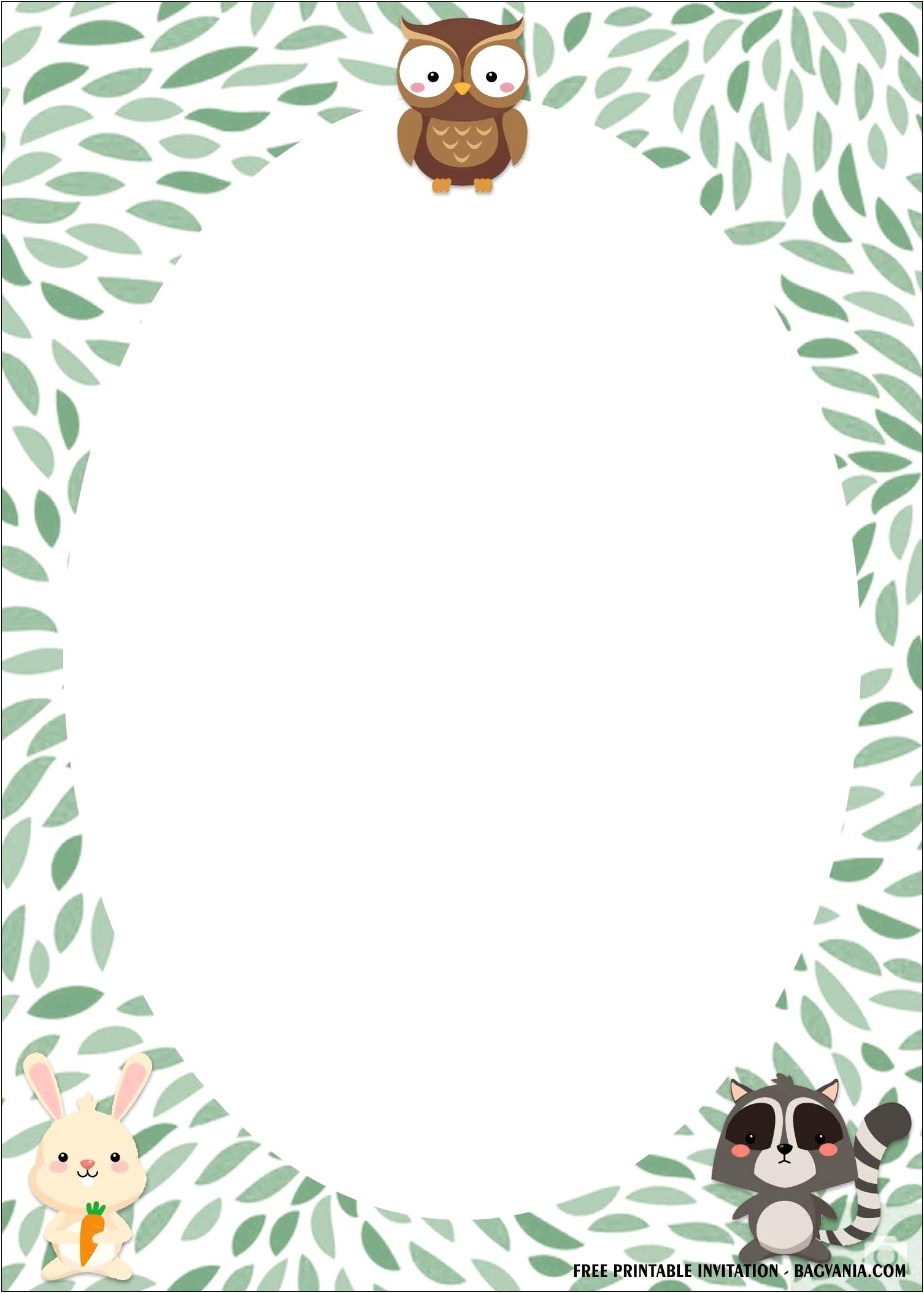 Free Owl Templates For Baby Shower