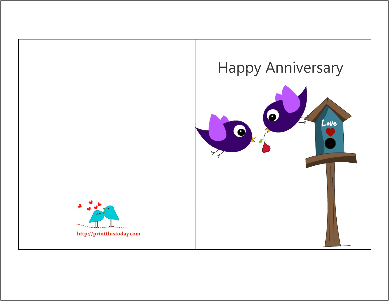 Free Pages Template Wedding Anniversary Photo