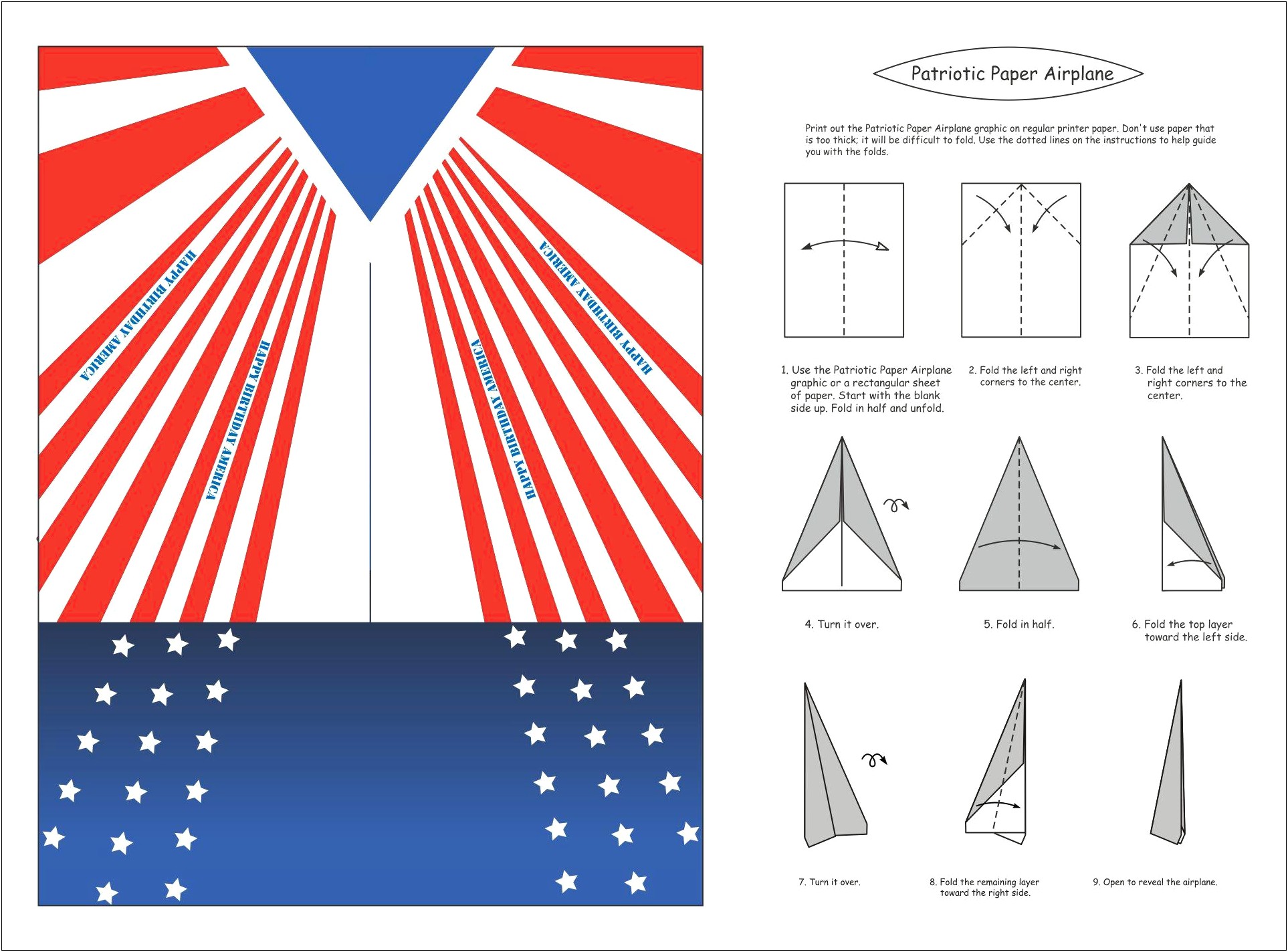 Free Paper Airplane Designs Printable Templates