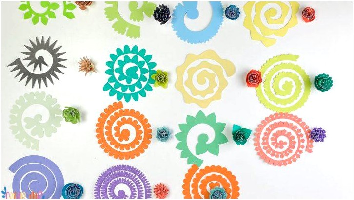 Free Paper Flower Templates For Cricut