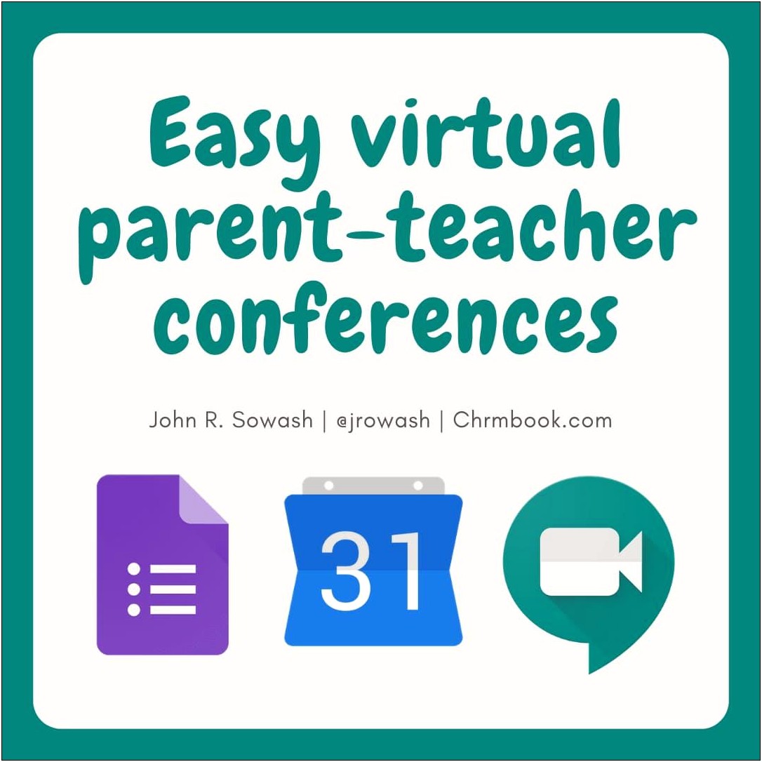 Free Parent Teacher Conference Form Template