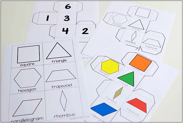 Free Pattern Block Templates For Kindergarten