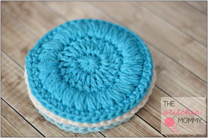 Free Pattern For Crochet Face Scrubbies Template