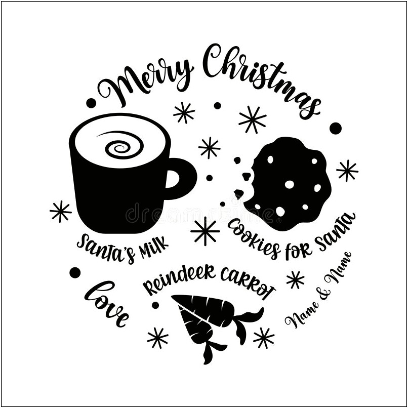 Free Pattern Or Template For Santas Cookie Plate