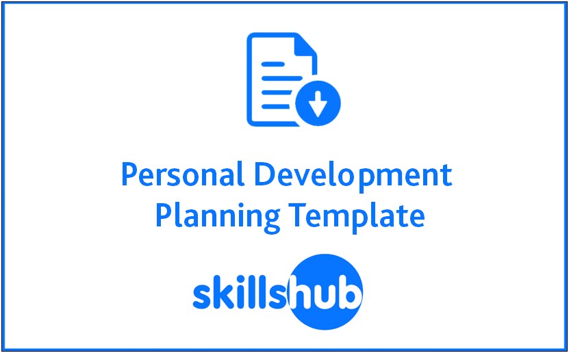 Free Personal Development Plan Template Excel