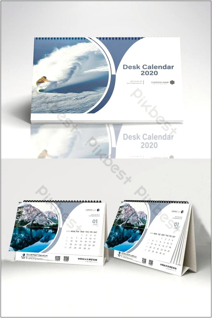 Free Photo Calendar Template 2020 Indesign