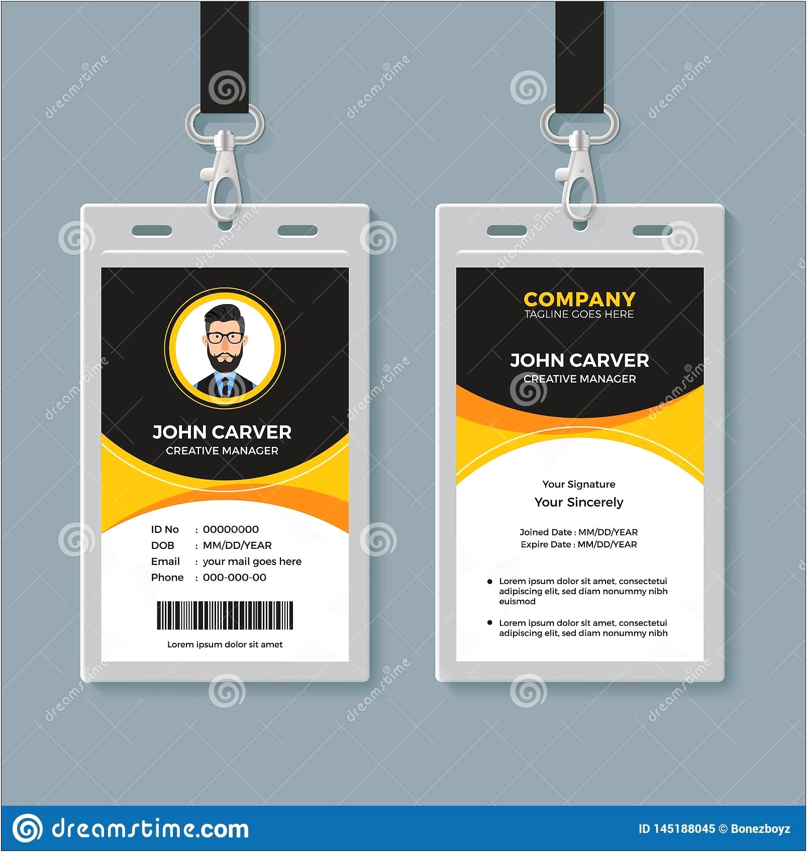 Free Photo Id Card Template Downloads