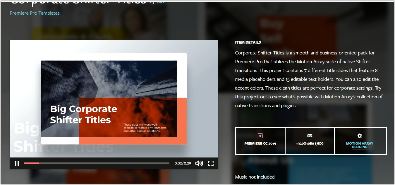 Free Photo Slideshow Template Adobe Premiere