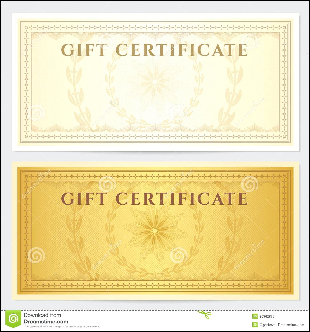 Free Photography Gift Certifacte Template Word