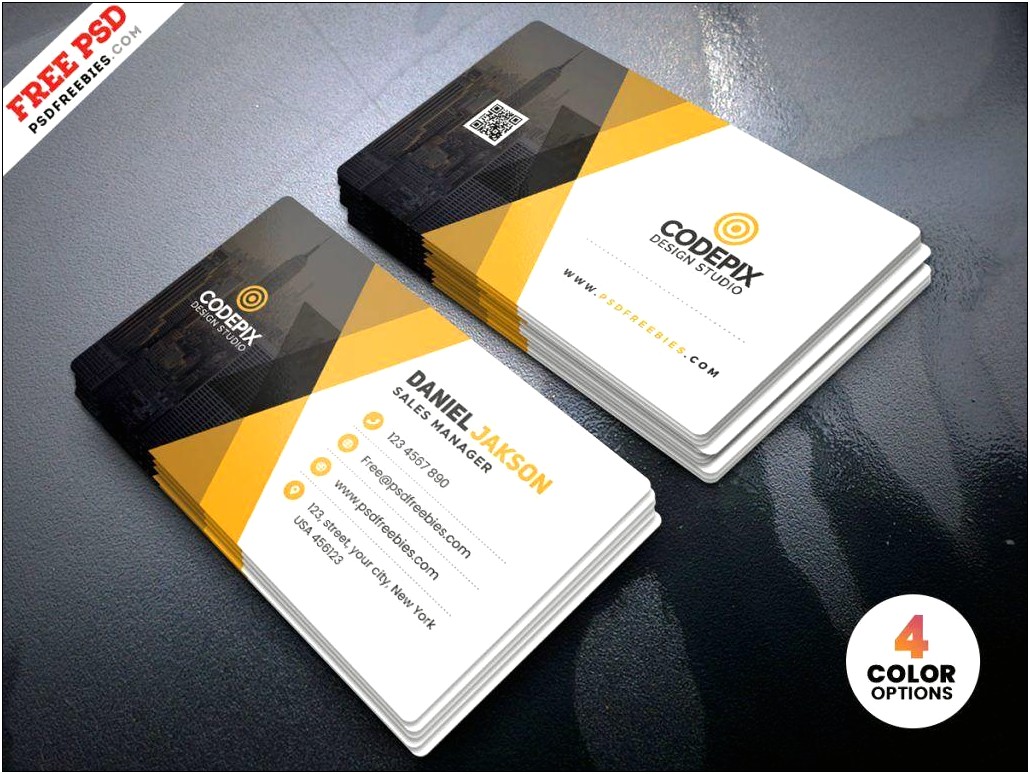 Free Photoshop Business Card Templates Psd