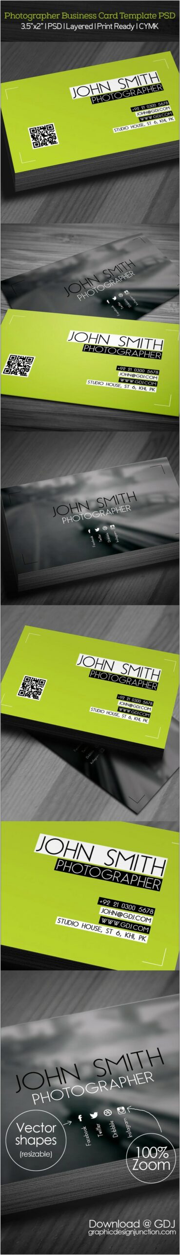Free Photoshop Card Templates For Photographers