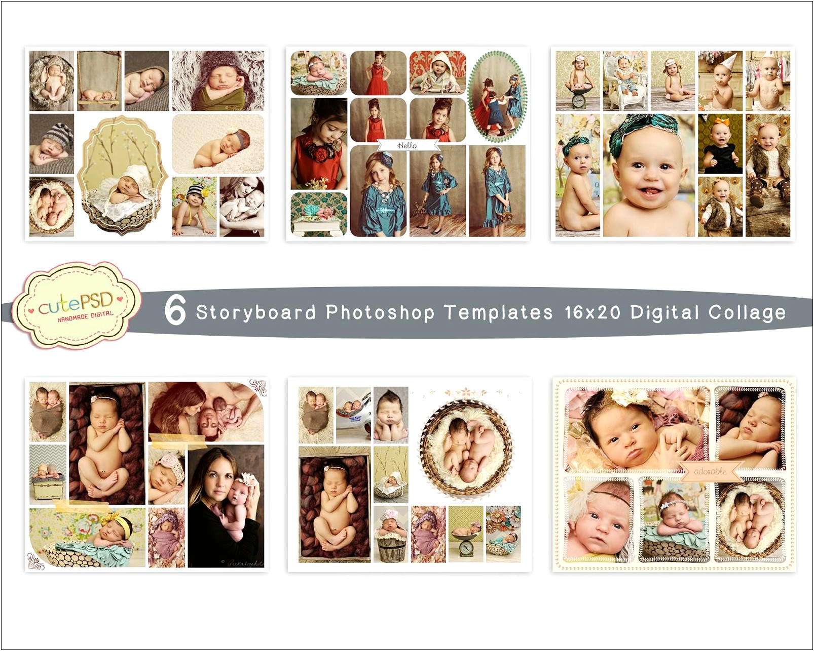 Free Photoshop Storyboard Templates For Photographers