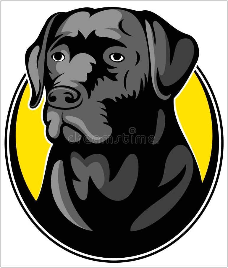 Free Pintable 1 Lab Puppy Face Template