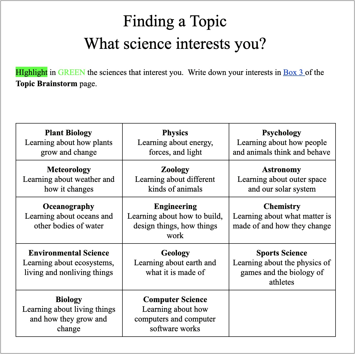 Free Planet Research Template For Elementary Kids