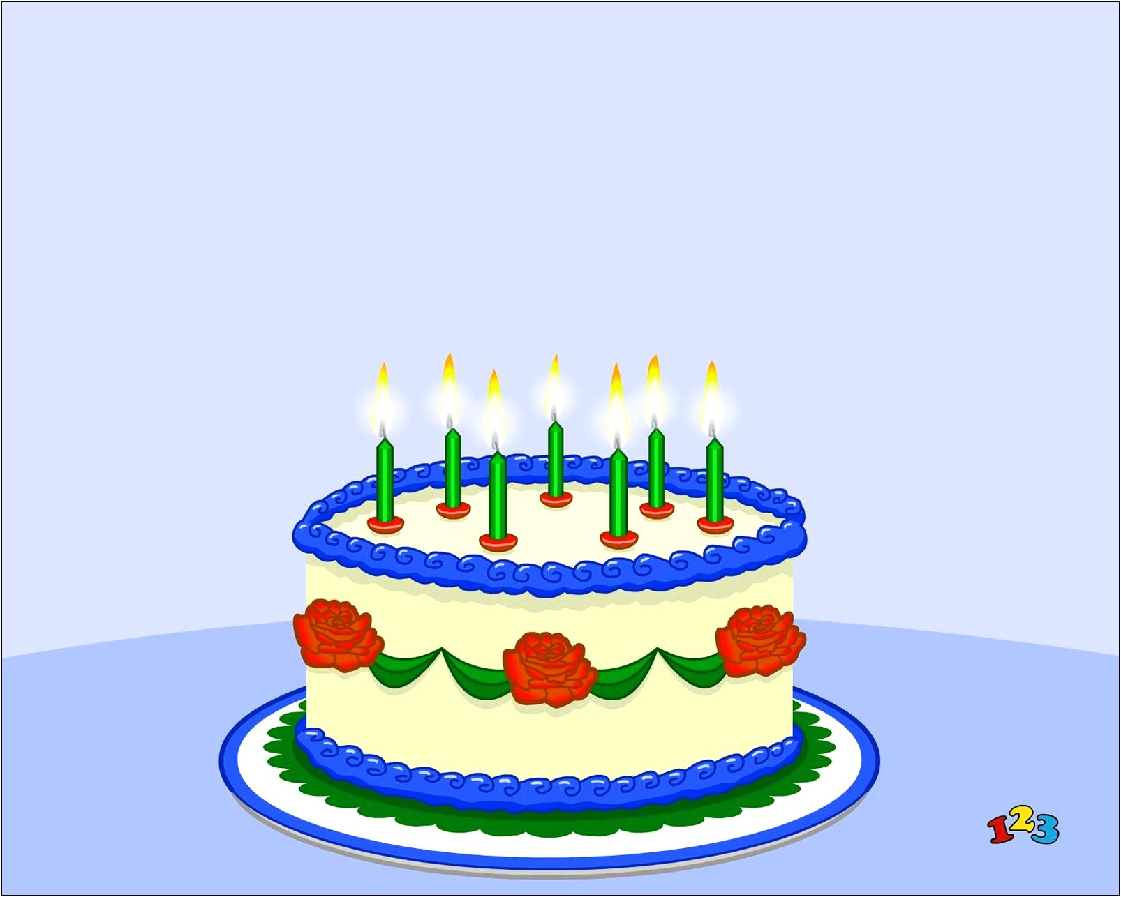 Free Popup Card Template Blowing Candles