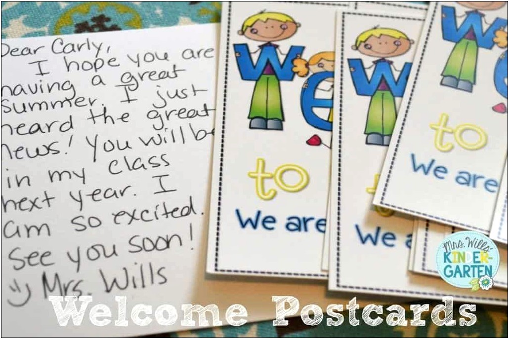 Free Postcard Templates For Kids School Projects