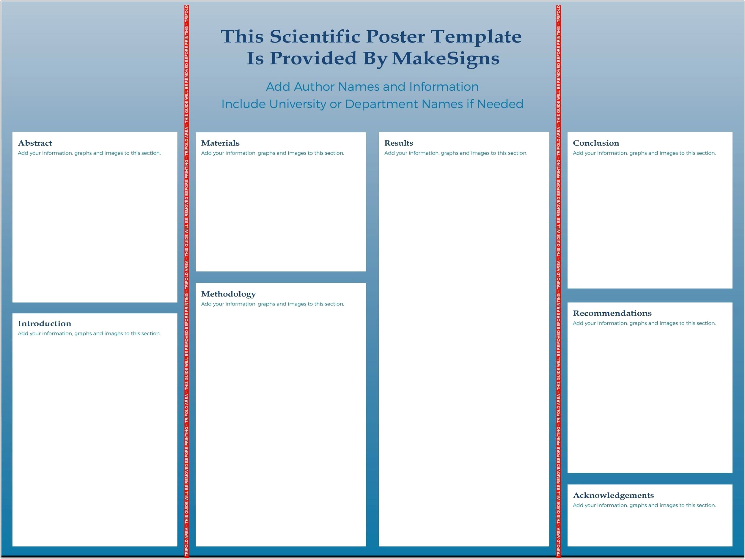 Free Poster Templates For Science Projects