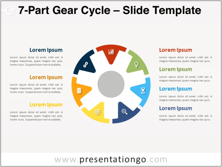 Free Powerpoint Hub And Spoke Template