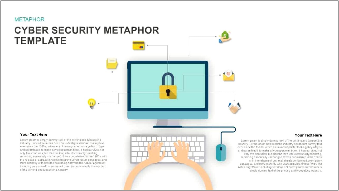 Free Powerpoint Slides Template For Information Security